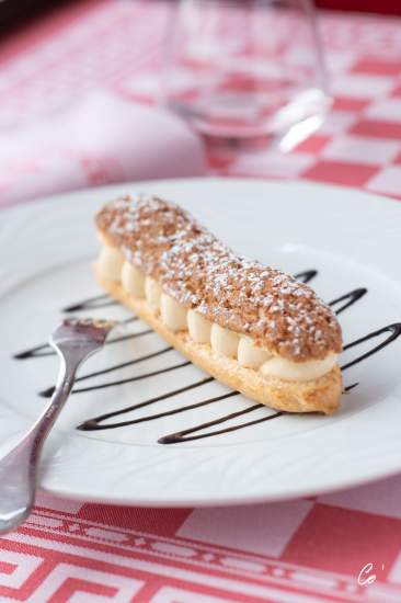 L’Ancienne Auberge Georges Blanc · Restaurant Bistronomique Ain, plat