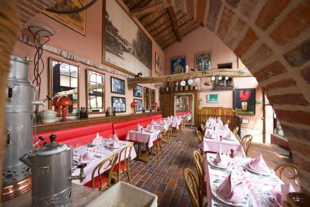 L’Ancienne Auberge Georges Blanc · Restaurant Bistronomique Ain, salle