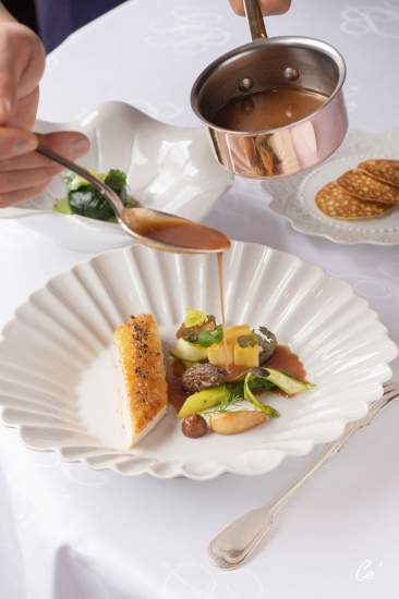 Georges Blanc · Hotels Restaurants Ain, plat