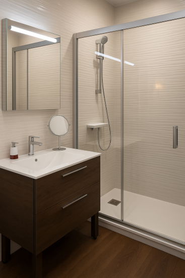 Salle de Douche Chambre Traditionnelle